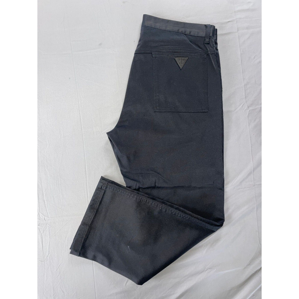 Guess Vintage Flar Front Stretch Cotton/Nylon Comfort Chino Pants. 34X27, Read.